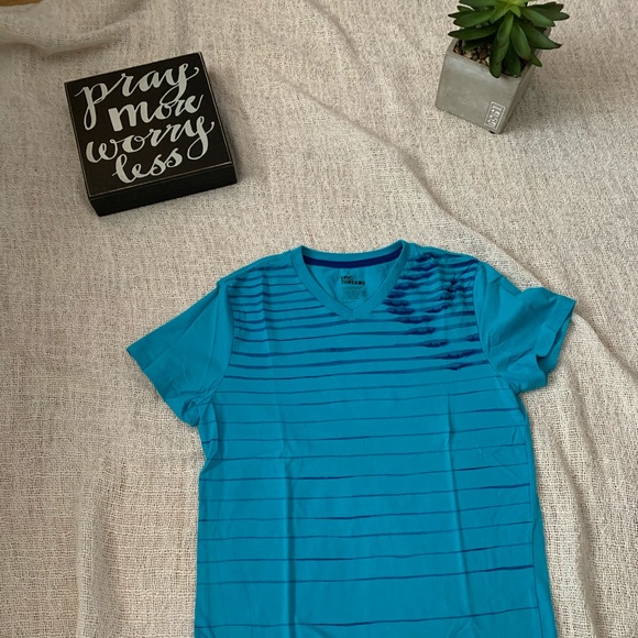 Epic Threads Other - Boys Epic Threads Blue Striped T-Shirt Size Medium